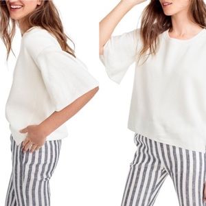 • J. Crew • Dramatic Sleeve Summerweight Sweater